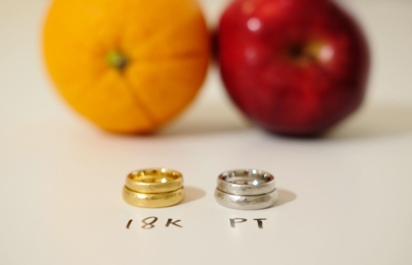 18K金VS 鉑金