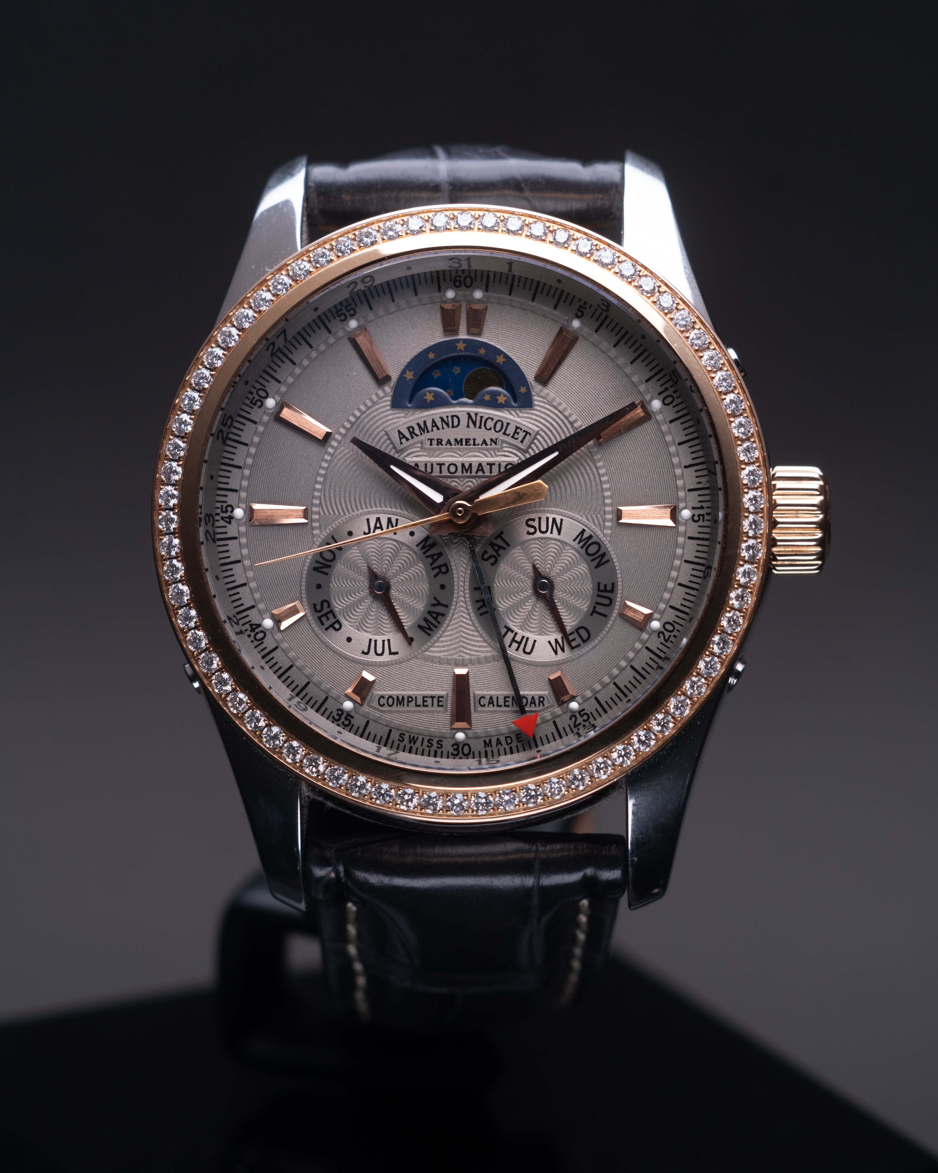 Armand Nicolet - Triple Calendar M02 8642D-2-GR-P974GR2