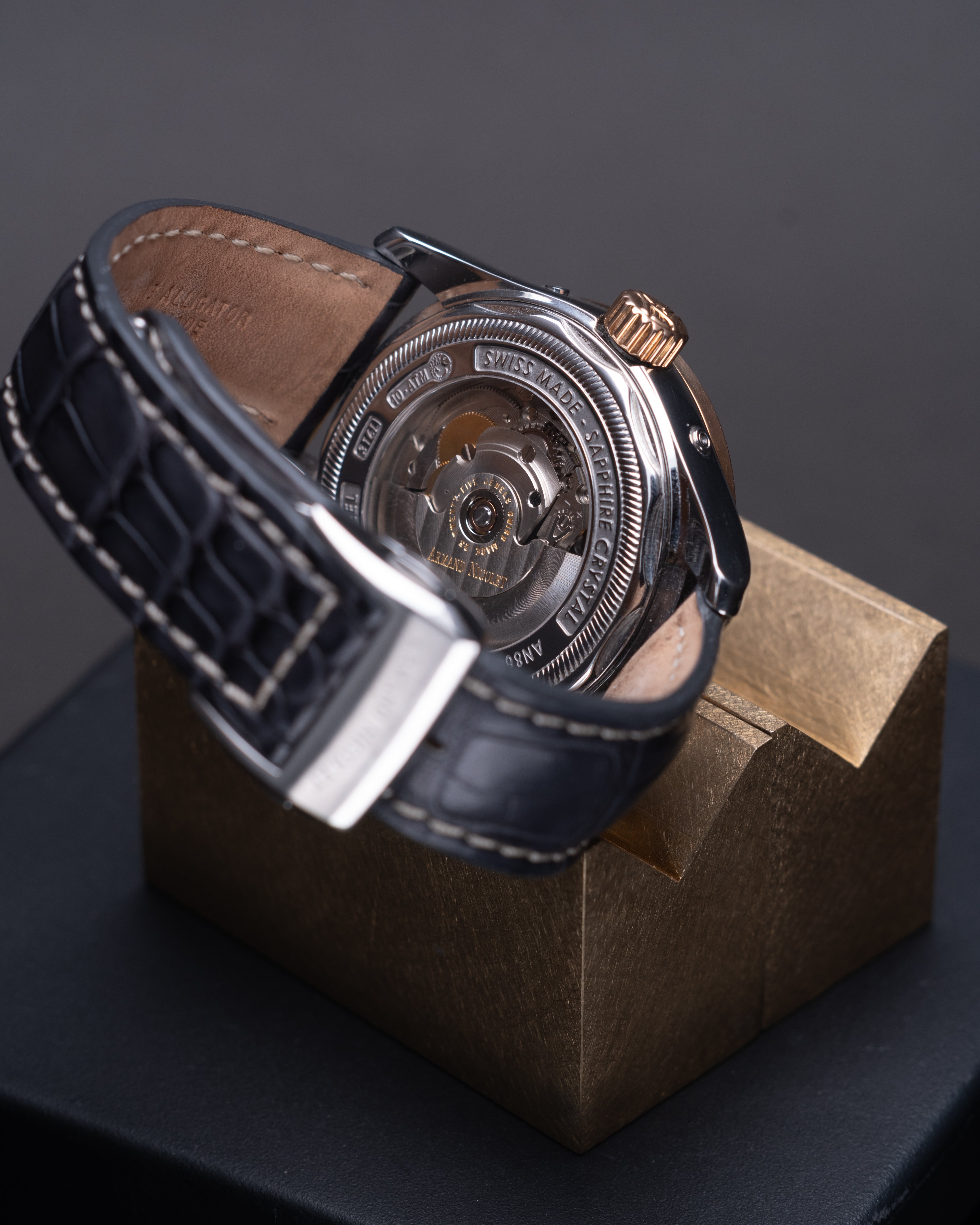 Armand Nicolet - Triple Calendar M02 8642D-2-GR-P974GR2