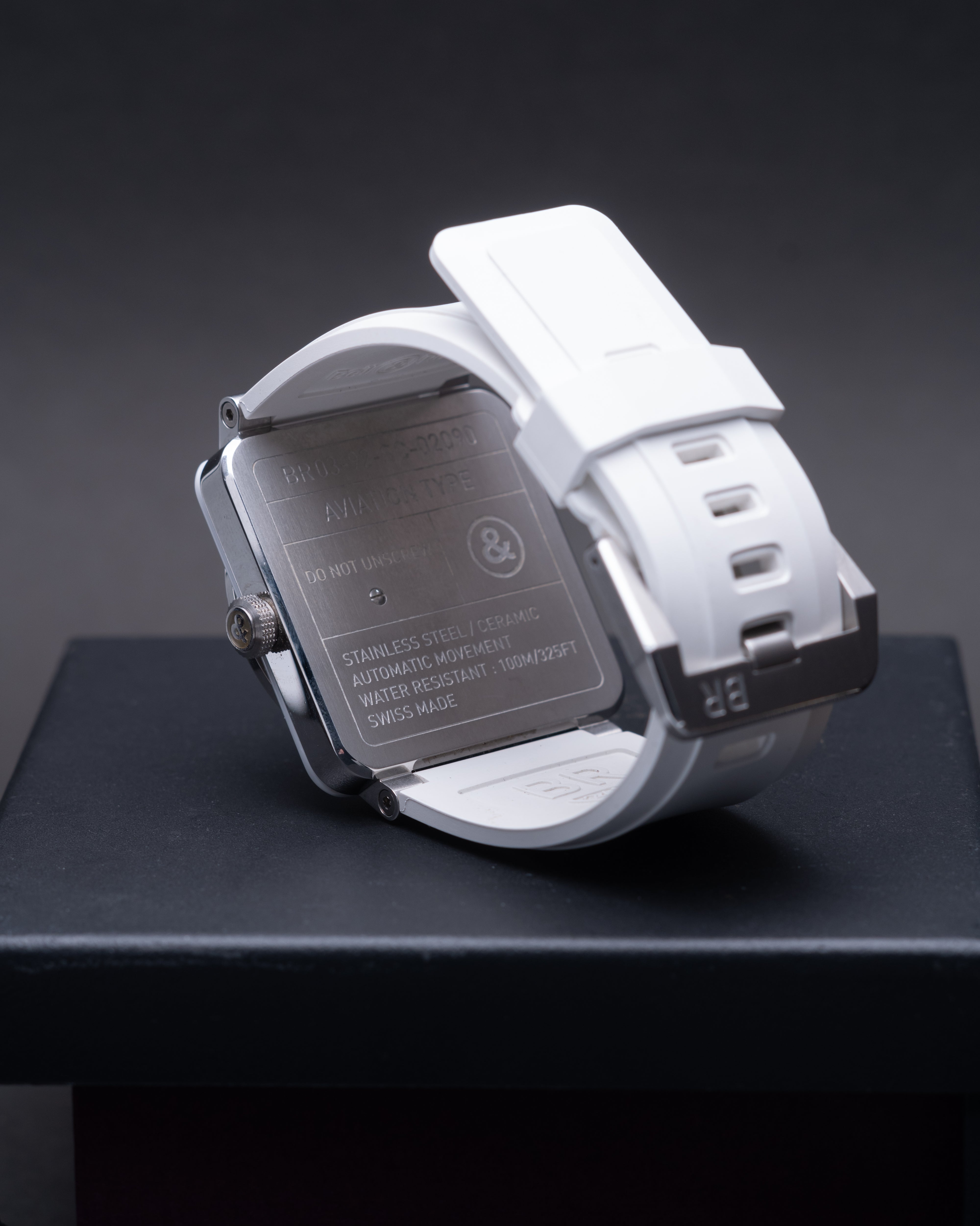 Bell & Ross - White Ceramic Diamonds BR0392WHCDSRB