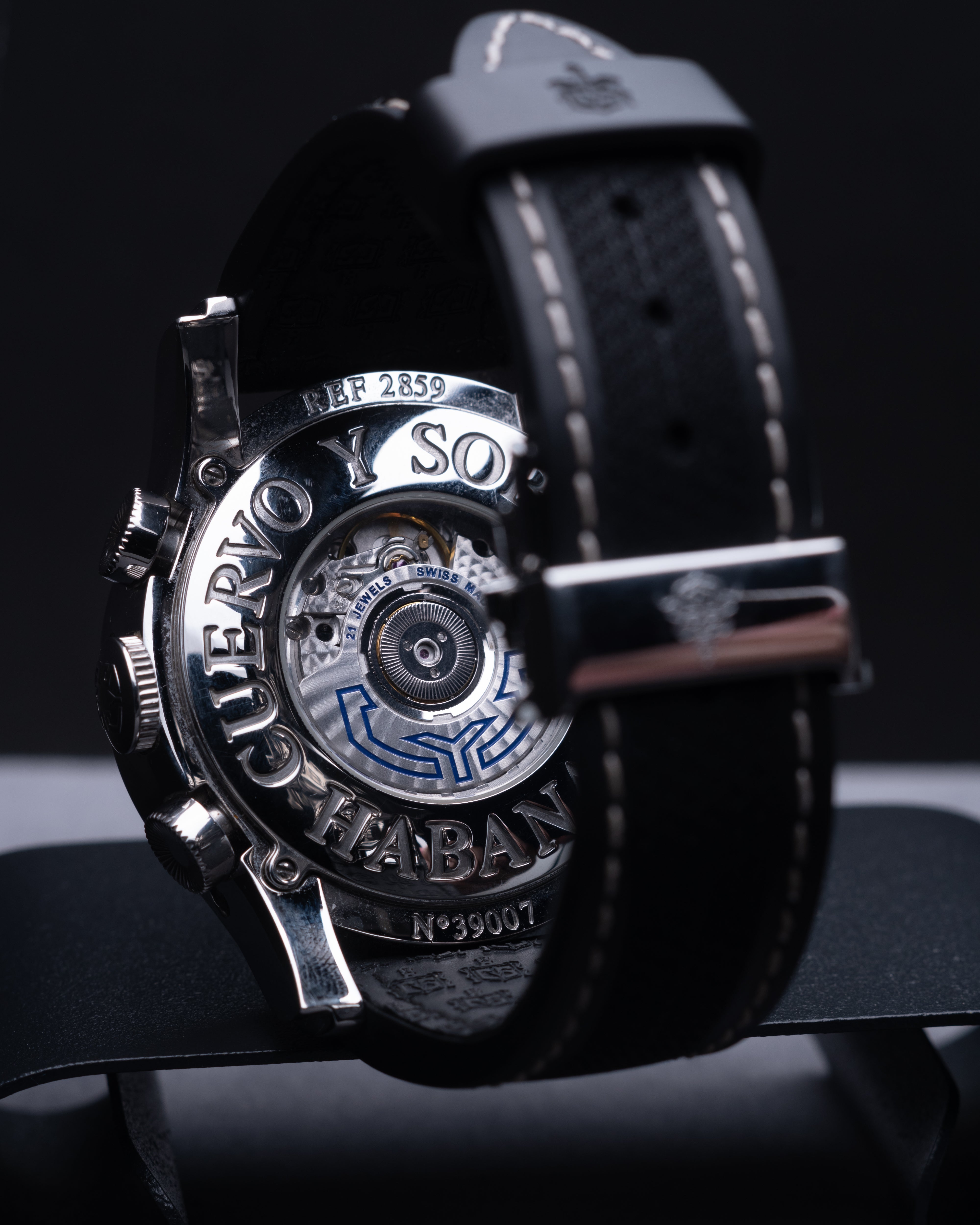 Cuervo y Sobrinos - Robusto Triple Calendar Habana Chronograph 2859