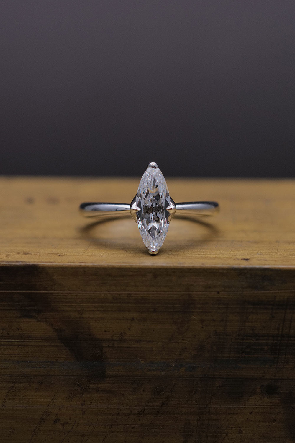 1.01ct Oval Brilliant Cut Natural Diamond Ring