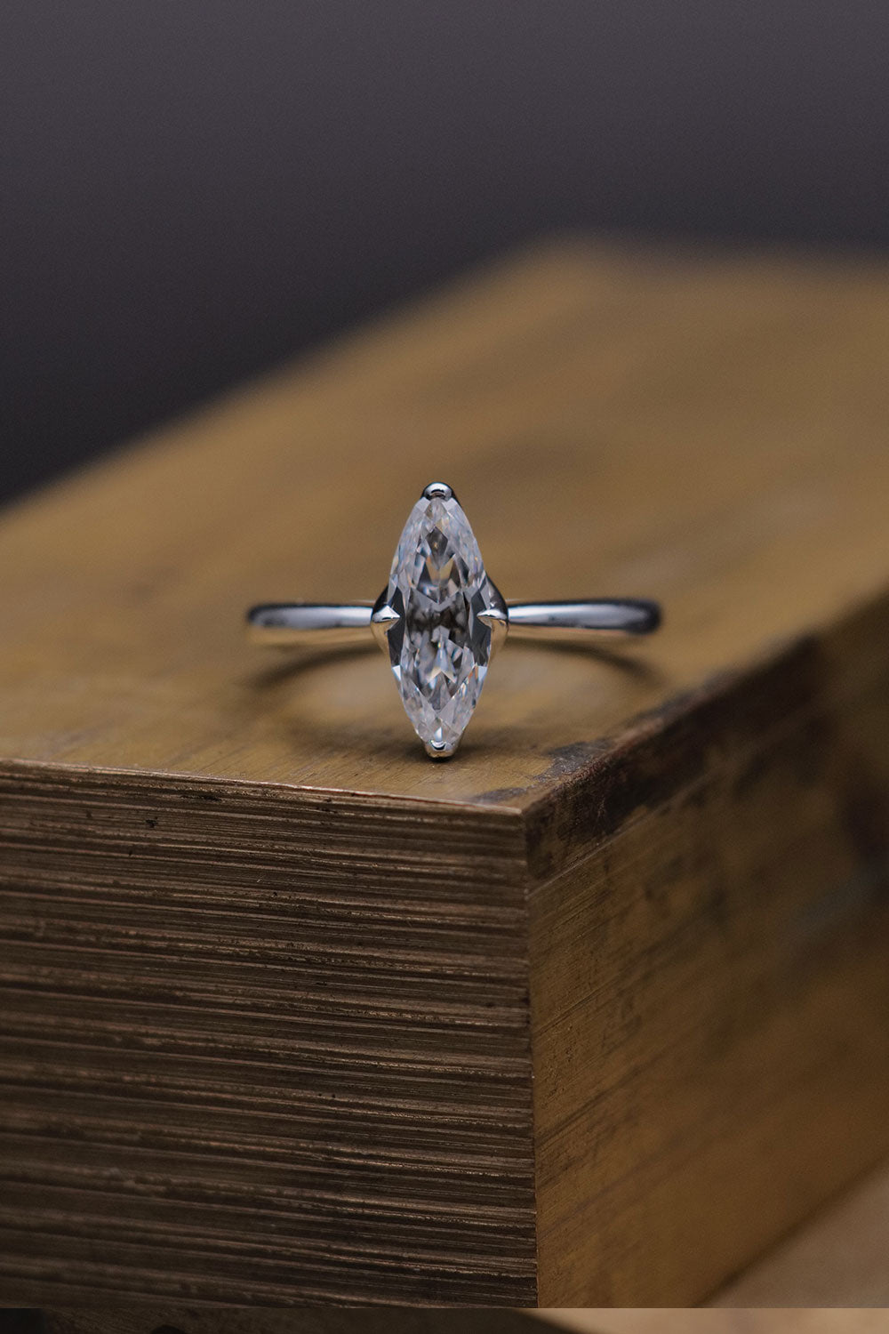 1.01ct Oval Brilliant Cut Natural Diamond Ring