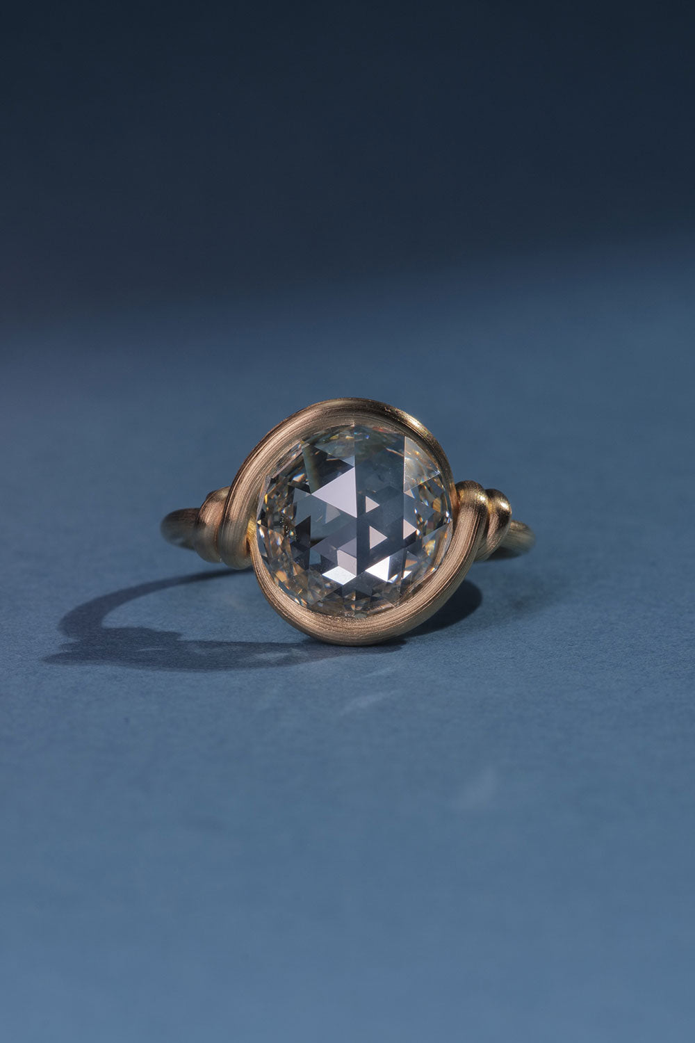 Leen Heyne 3.65ct Yellow Natural Diamond in Wire Wrap Ring