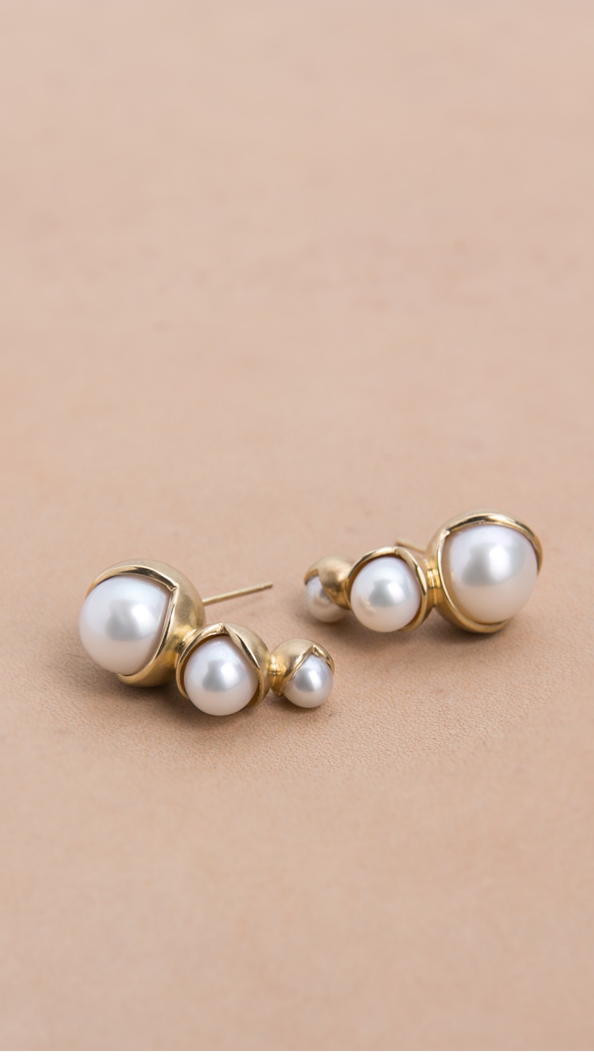 Fruity Trio Pearl Studs