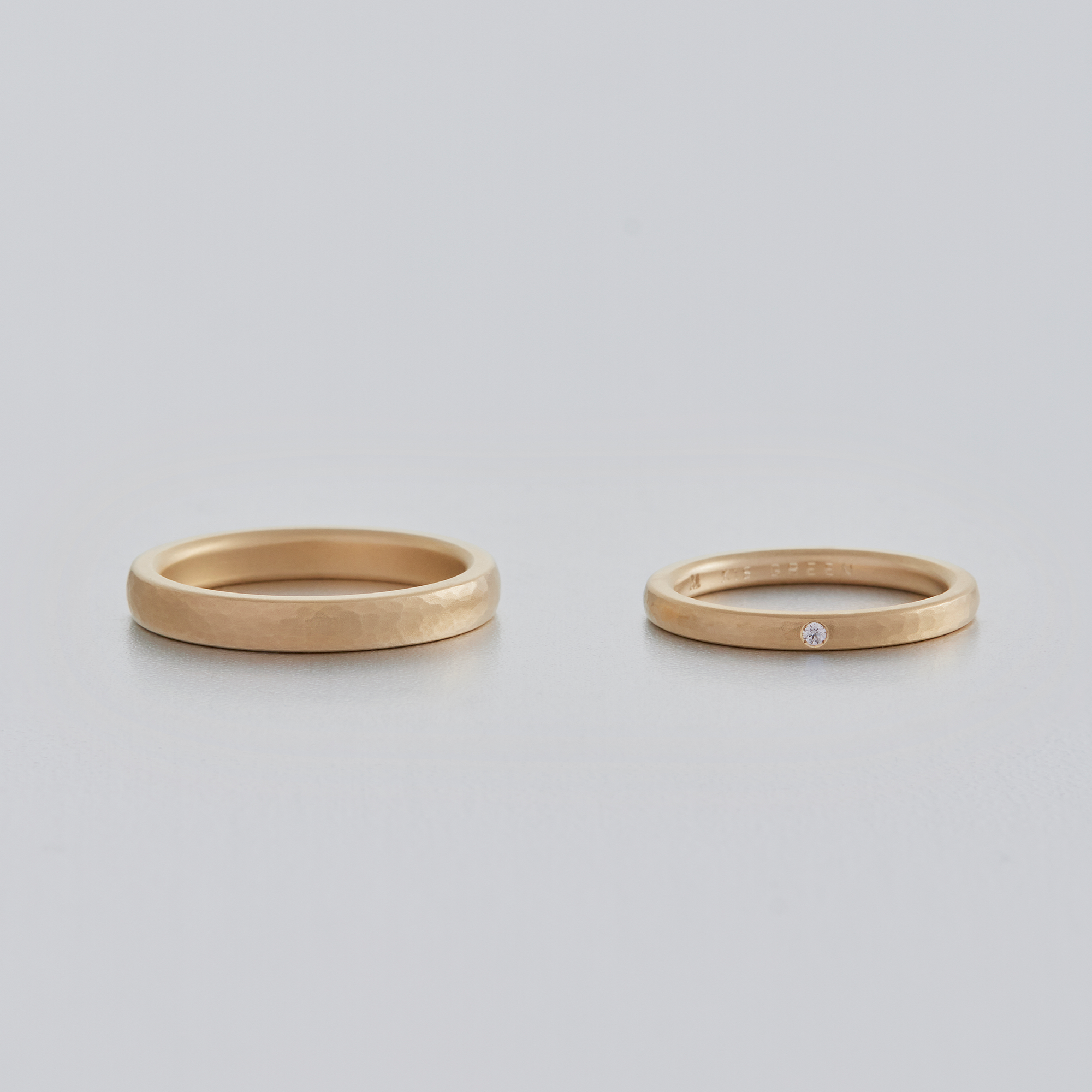 Minoru Hotta Mono 18K Green Gold