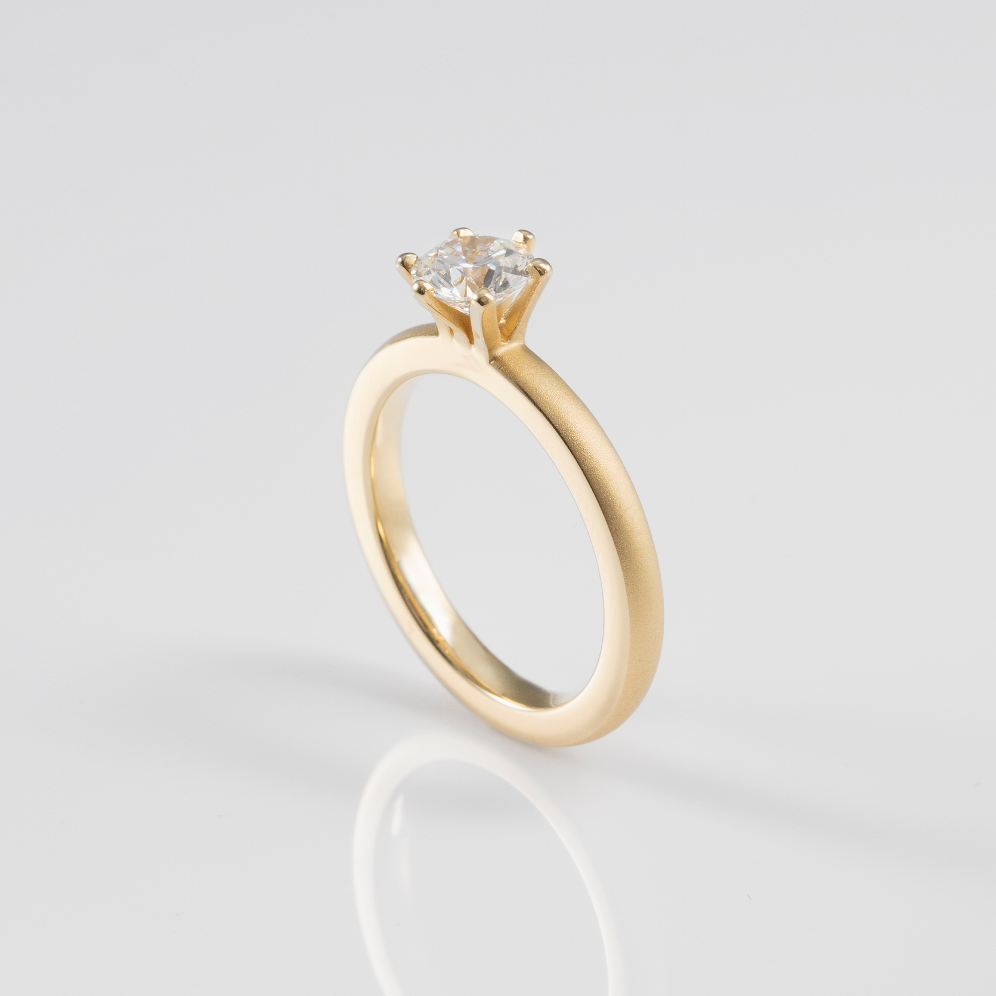 Niessing Solitaire Ring Amatis 6 Prongs